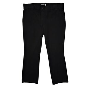 Betabrand Dress Pants Yoga Pants Classic Straight Leg Elastic Black sz 2X